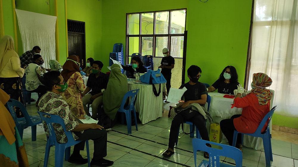 Vaksinasi Gratis di UNIVA Medan