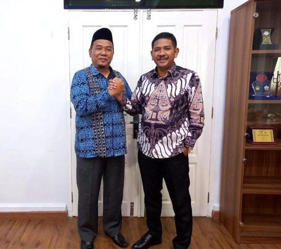 Rektor UNIVA Medan bersama Plt Rektor UIN SU