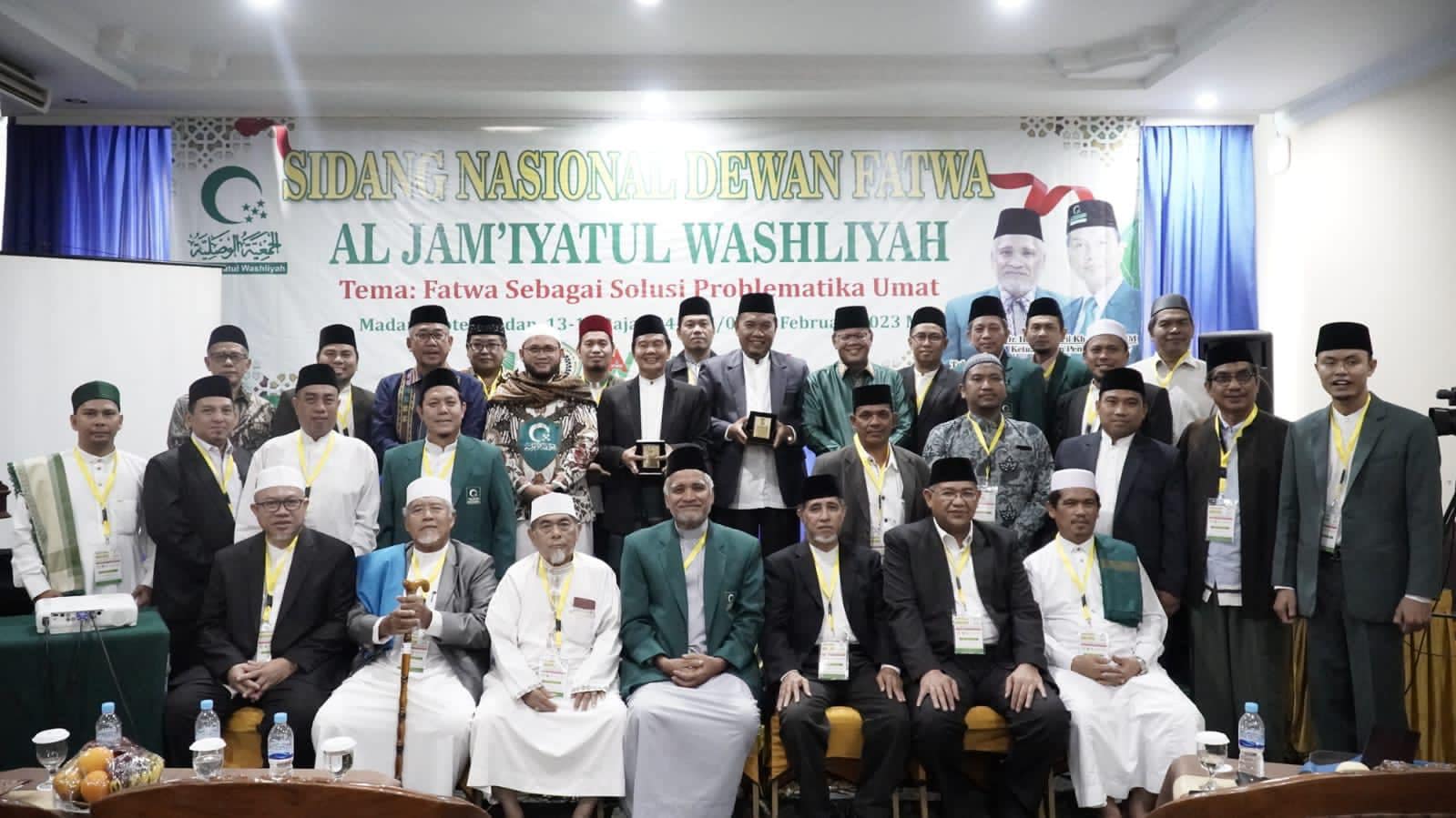 Foto Bersama Acara Sidang Nasional Dewan Fatwa Al Jam’iyatul Washliyah