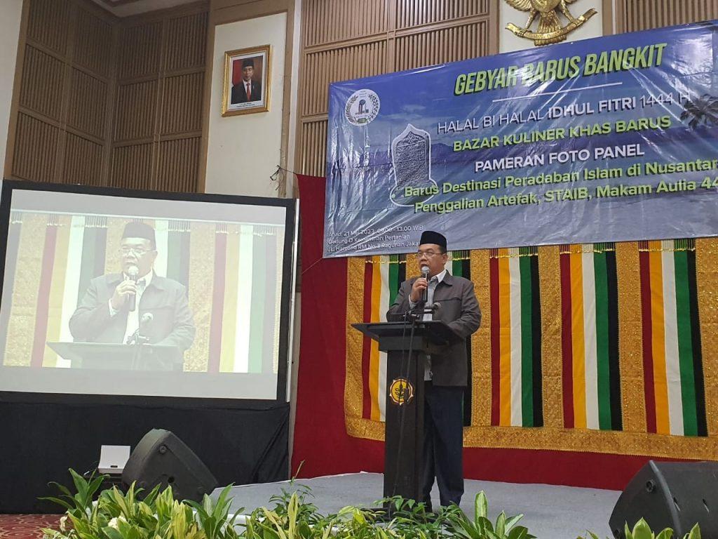 Rektor UNIVA di acara gebyar barus bangkit jakarta
