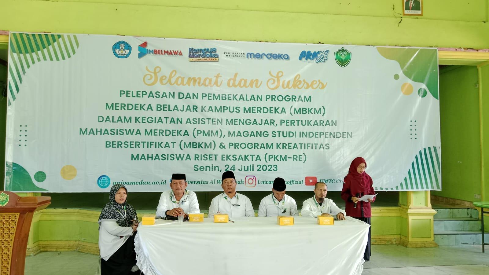 Pelepasan dan Pembekalan Program MBKM di UNIVA Medan